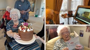 The queen of Eastbourne House turns 102